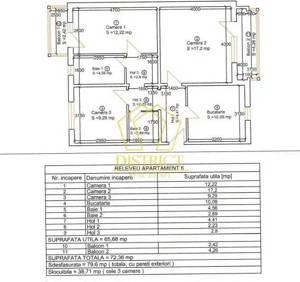 COM 0% Apartament decomandat cu 3 camere, 2 bai, etaj 1 | Aradului - imagine 13