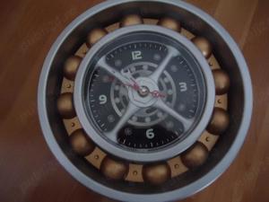 Vand Ceas de perete silentios stil steampunk industrial modern - imagine 2