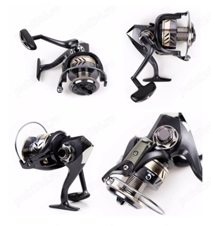 4 Lansete Crap 3, 60 m, 3 Segm, 3, 75 Lbs + 4 Mulinete Ace 1200, Tambur 12000, 11 Rulmenti - imagine 5