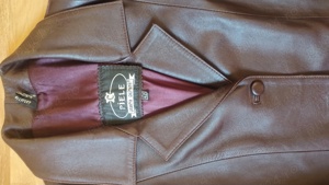 Haină de piele pentru damă, măsura 42 - imagine 5