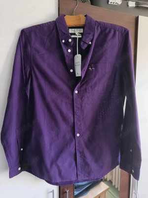 Camasa Jack Wills Purple Shirt Simpla Eleganta Mov Size S