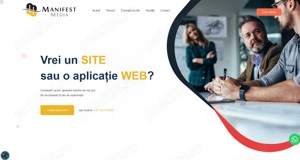 Creare Site Web, Platforme Online, Website prezentare, magazine online
