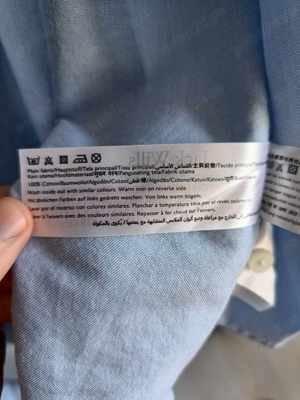  Camasa Jack Wills Sky Blue Shirt Simpla Eleganta Albastru deschis Size L - imagine 3