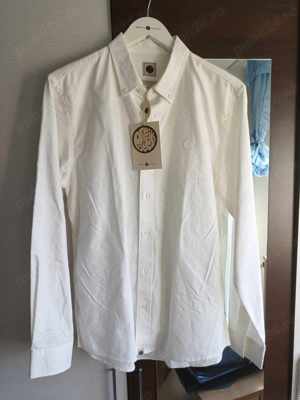 Camasa Pretty Green LS Oldbury Oxford Shirt Classic Fit Size M