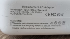 Alimentator MacBook 60w A1184 A1330 A1344 A1435  - imagine 3