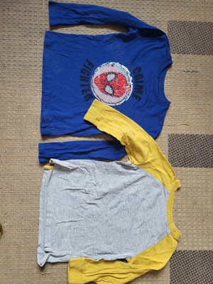 Bluze subțiri cu mânecă lungă măsura 98-104