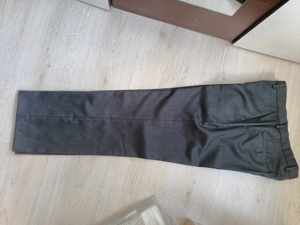 Pantaloni Hugo Boss Lenon Regular Fit Wool Blend Suit Trousers Size 48 Lana