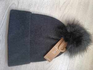 Fes Caciula Accessorize Women's Hat Black Striped 100% Acrylic Beanie