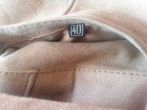 Cojoc alain delon piele si blana naturala  - imagine 2