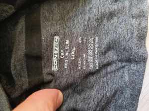  Fes CONTEC Under Helmet Cap Red Line Slim Cap, pt biciclisti, motociclisti, etc - imagine 2