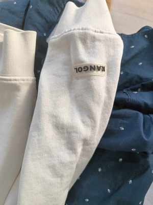 Pulover Kangol Sweatshirt Kangol NYC 3D Big Logo Art Y2K Faded Size S - imagine 2