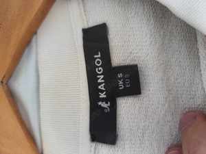 Pulover Kangol Sweatshirt Kangol NYC 3D Big Logo Art Y2K Faded Size S - imagine 3