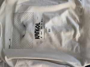 Pulover Kangol Sweatshirt Kangol NYC 3D Big Logo Art Y2K Faded Size S - imagine 5