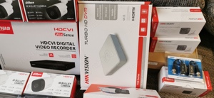 Sistem supraveghere video audio NOU Hikvision FullHD cu monitor