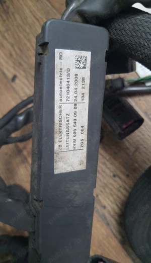 Instalatie electrica (cablaj) motor Vw Crafter 2,5tdi euro4 cod Vw 906 540 0909 - imagine 2