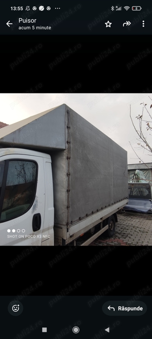 Vând schelet metalic cu prelată Fiat Ducato,Peugeot  - imagine 4