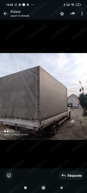 Vând schelet metalic cu prelată Fiat Ducato,Peugeot  - imagine 2