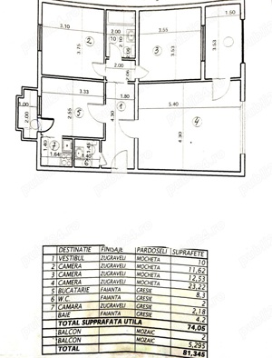 Vanzare apartament 3 camere blv Mircea Voda Bucuresti - imagine 6