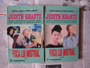 Carte - Judith Krantz = Fiica lui Mistral _ Paul Feval = Fiul Diavolului