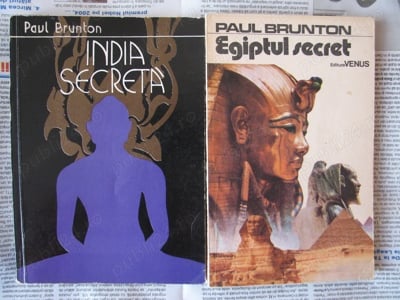 Carte - Paul Brunton = India secreta _ Paul Brunton = Egiptul secret