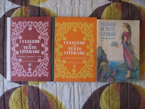 Carte - Culegere de texte literare