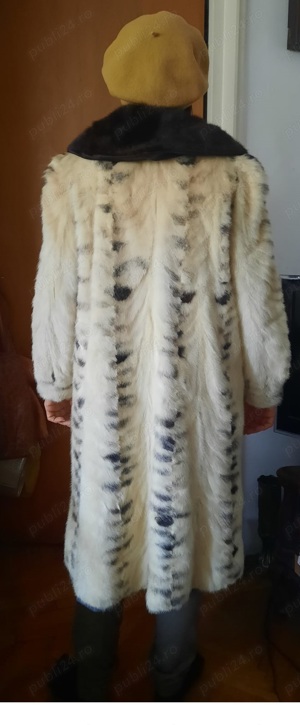 Blana de nurca vizon natural - imagine 3