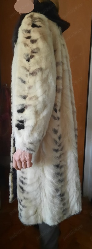 Blana de nurca vizon natural - imagine 2