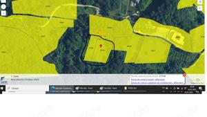 Teren extravilan 4600 mp in com Daesti-Valcea la pret foarte avantajos - imagine 2