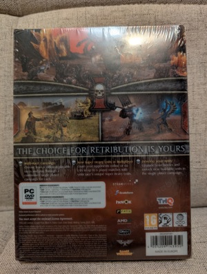 Joc PC Warhammer 40K Dawn of War II Retribution Collector [SIGILAT]