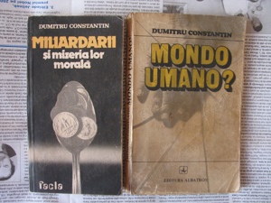 Carte - Miliardarii si mizeria lor morala   Mondo umano - D.Constantin