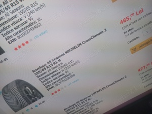 4 anvelope 195 65 15 si 185 65 15 iarna - imagine 6