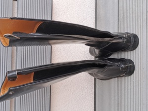 Cizme din piele pentru călărie.  - imagine 4