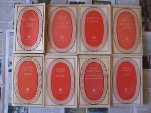 Carti - Seria Patrimoniu: G. Alexandrescu, L. Blaga, M. Sadoveanu