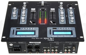 M I X E R audio,2canale,usb,2card sd,nou - imagine 2