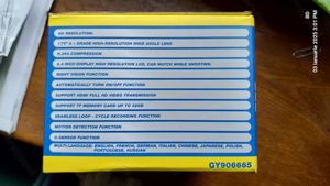 Camera video auto HD, Good Year, DVR, GSenzor, HDMI, Senzor de mișcare,  Vedere nocturnă  - Negru - imagine 2