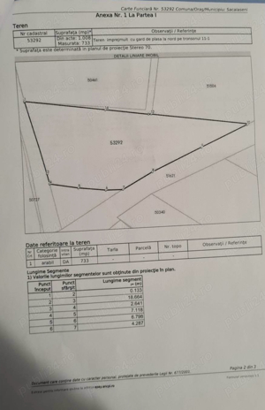Teren intravilan(vand separat proiect casa pentru doritori)  - imagine 4
