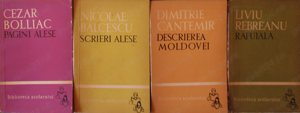 Carti 04: Cezar Boliac, Nicolae Balcescu, Dimitrie Cantemir, Liviu Rebreanu