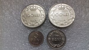 Monede Romania -  Spania 1943-1957