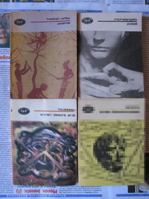 Carti 23: Hesiod, Orfeu, Michelangelo, Rousseau