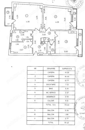 Apartament 3 cam. Proprietar, 82mp Pod Grant, Parc Filimon, Crangasi  - imagine 6