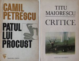 Carti _ Camil Petrescu _ Titu Maiorescu _ Gheorghe Ghitescu