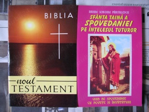 Carti | Sfanta taina a spovedaniei = Ioachim Parvulescu _ Biblia = Noul testament