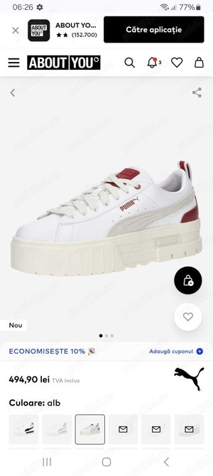 Adidas puma nr40. - imagine 5