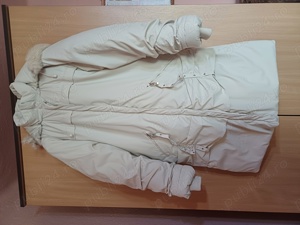 Vand geaca de femei, lunga și groasa XXL