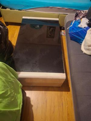 Masa de sticla Dedeman si masa Tv import Germania - imagine 5