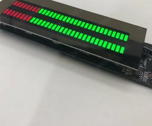 Vumetru stereo 32 leduri verde rosu, nou