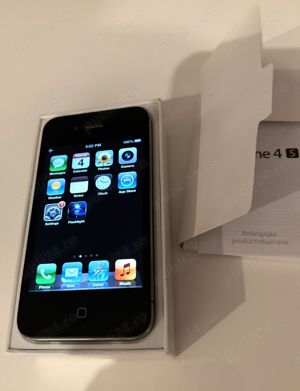 Iphone 4S, 16GB black , nefolosit (iOS 6.1.3) liber de retea !