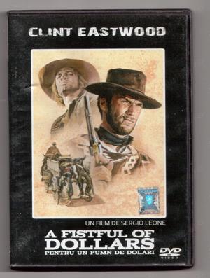 dvd film a fistful of dollars pentru un pumn de dolari clint eastwood un film de sergio leone