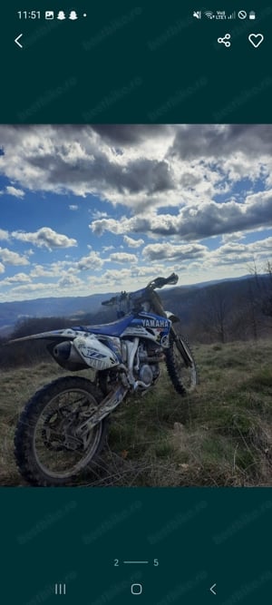 Yamaha yz450 full cross 2010 - imagine 3