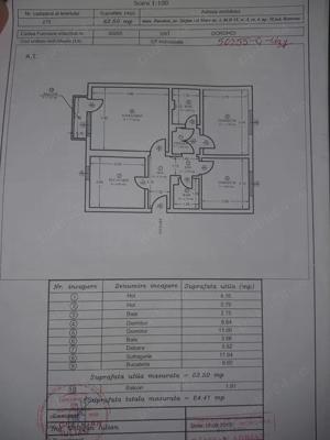 Apartament decomandat cu 3 camere, 2 bai ZONA CENTRALA  - imagine 2